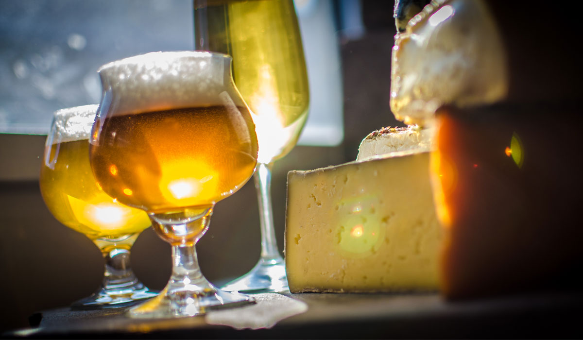 Сыр вступает в союзы не только с вином, но и с пивом
